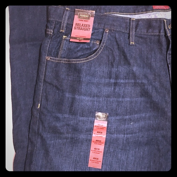 foundry jeans relaxed fit